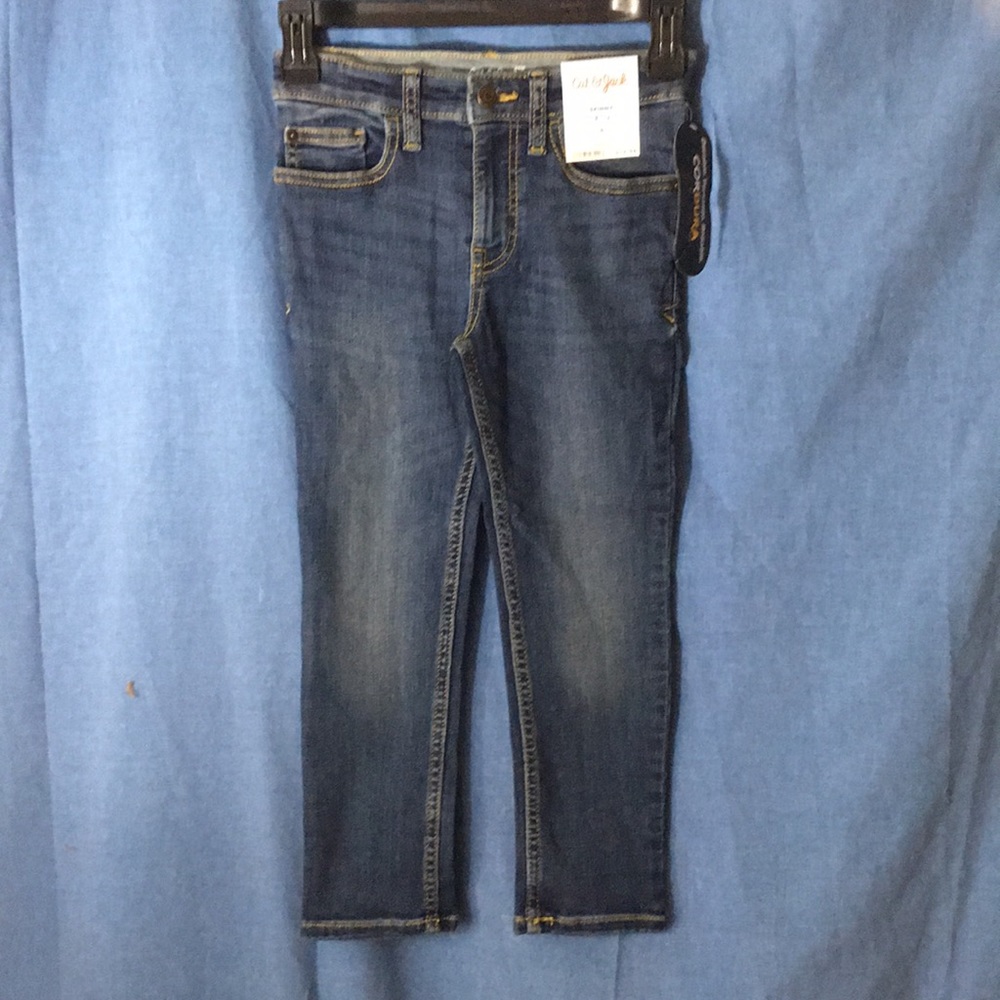 Cat & Jack Skinny Adjustable Waist Stretch Jeans